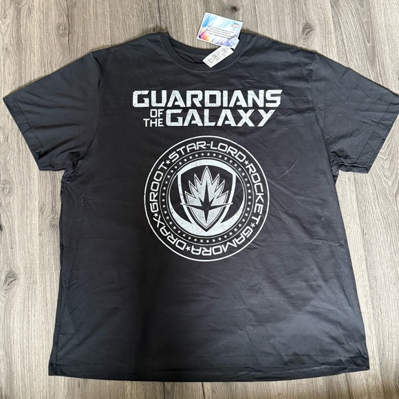 💚Black Short Sleeve Guardians of the Galaxy, men’s t-shirt Comfortable T-shirt - Picture 3 of 4
